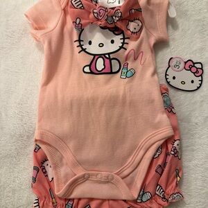 Hello Kitty Pink 3-piece Set